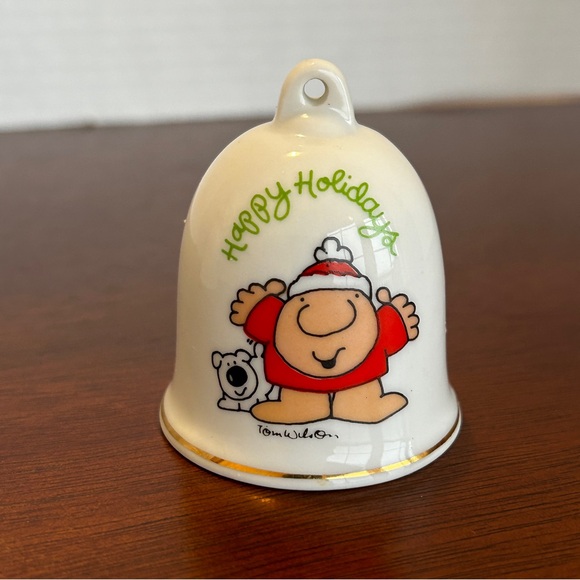 Vintage Ziggy Figure/Statue & Ziggy Christmas Ornament/Bell - Picture 4 of 16